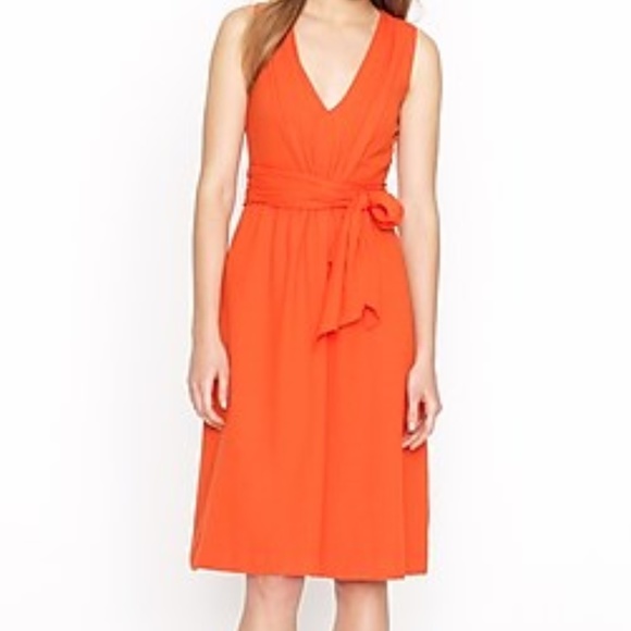 J. Crew Dresses & Skirts - NWOT J.Crew Orange Elinor Dress Size 10